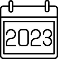 Year Icon Design Symbol vector