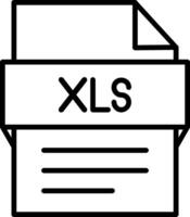 Xls File Icon Design Symbol vector