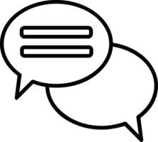 Speech Bubbles Icon Design Symbol vector