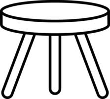 Stool Icon Design Symbol vector