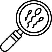 Sperm Icon Design Symbol vector