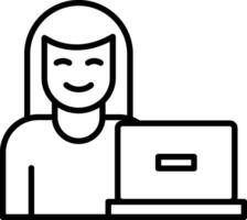 Woman Icon Design Symbol vector