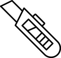Utility Knife Icon Design Symbol vector