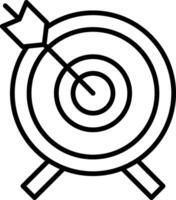 Target Icon Design Symbol vector
