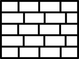 Wall Icon Design Symbol vector