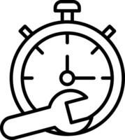 Time Management Icon Design Symbol vector