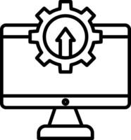 Upgrade Icon Design Symbol vector