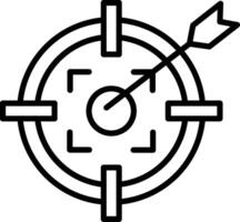 Target Icon Design Symbol vector