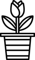 Tulip Icon Design Symbol vector