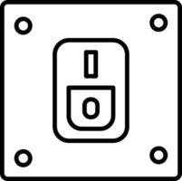 Switch Icon Design Symbol vector
