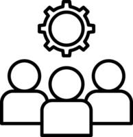 Teamwork Icon Design Symbol vector