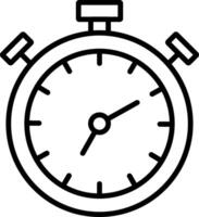 Timer Icon Design Symbol vector