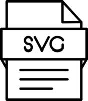 svg File Icon Design Symbol vector