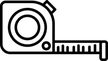 Tape Measure Icon Design Symbol vector