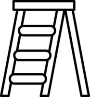Step Ladder Icon Design Symbol vector