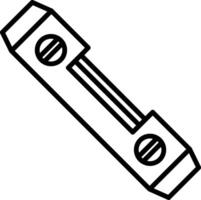 Spirit Level Icon Design Symbol vector