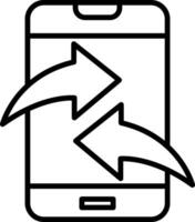 Send Data Icon Design Symbol vector