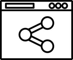 Share Icon Design Symbol vector