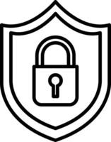 Shield Icon Design Symbol vector