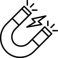 Magnet Icon Design Symbol vector