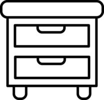 Drawer Icon Design Symbol vector
