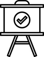 Presentation Icon Design Symbol vector