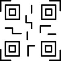 Qr Code Icon Design Symbol vector