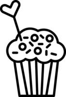 Muffin Icon Design Symbol vector