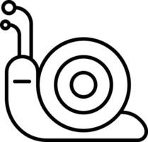 Snail Icon Design Symbol vector