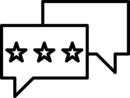 Review Icon Design Symbol vector