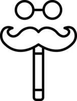 Moustache Icon Design Symbol vector