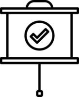 Presentation Icon Design Symbol vector