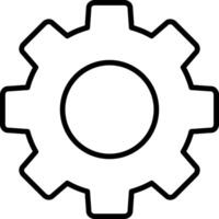 Setting Icon Design Symbol vector