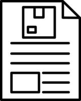 Description Icon Design Symbol vector