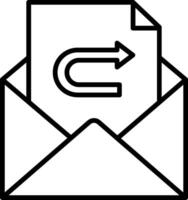 Reply Message Icon Design Symbol vector