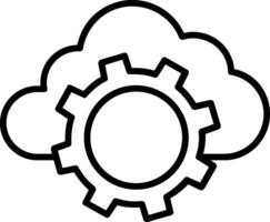 Setting Icon Design Symbol vector