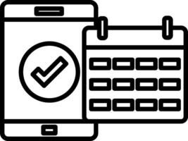 Mobile Application Icon Design Symbol vector