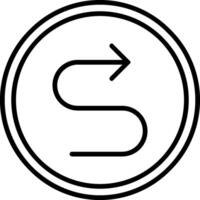 Track Icon Design Symbol vector