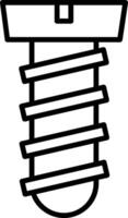 Screw Icon Design Symbol vector