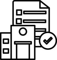 Franchise Agreement Icon Design Symbol vector