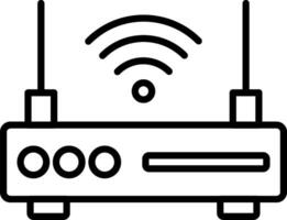 Router Icon Design Symbol vector