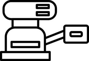 Sander Icon Design Symbol vector