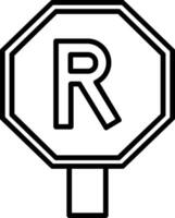 Road Icon Design Symbol vector