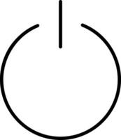 Power Icon Design Symbol vector