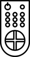 Remote Icon Design Symbol vector
