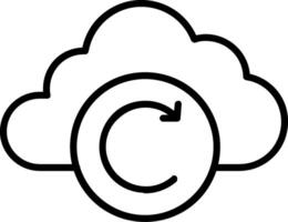 Refresh Icon Design Symbol vector