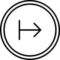 Right Arrow Icon Design Symbol vector