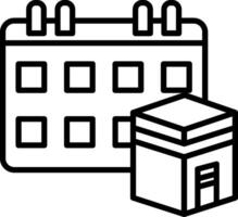 Schedule Icon Design Symbol vector