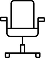 Office Chair Icon Design Symbol vector