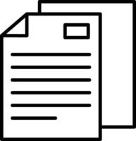 Pages Icon Design Symbol vector